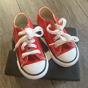 Converse Classic Red Kids Sneakers